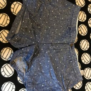 Polka dot shorts